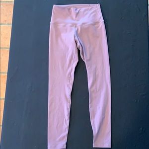 ONE thick leggings size 6 mauve